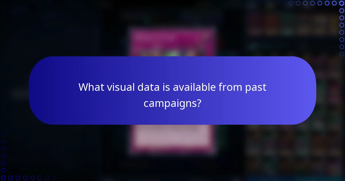 What visual data is available from past campaigns?